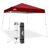 Slant Leg Pop up Canopy Tent, 10x10 Base 8x8 Top - Eagle Peak Custom Canopy Tent