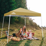 Slant Leg Pop up Canopy Tent, 10x10 Base 8x8 Top - Eagle Peak Custom Canopy Tent