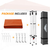 Slant Leg Pop up Canopy Tent, 10x10 Base 8x8 Top - Eagle Peak Custom Canopy Tent