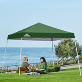 Slant Leg Pop up Canopy Tent, 10x10 Base 8x8 Top - Eagle Peak Custom Canopy Tent