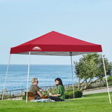 Slant Leg Pop up Canopy Tent, 10x10 Base 8x8 Top - Eagle Peak Custom Canopy Tent
