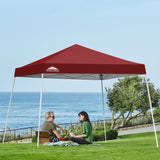 Slant Leg Pop up Canopy Tent, 10x10 Base 8x8 Top - Eagle Peak Custom Canopy Tent