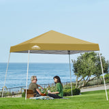 Slant Leg Pop up Canopy Tent, 10x10 Base 8x8 Top - Eagle Peak Custom Canopy Tent
