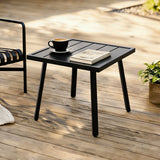 Small Patio Side Table/Coffee Table, Square/Rectangle - Eagle Peak Custom Canopy Tent