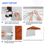 Sunwall / Sidewall for 10x10 Slant Leg Canopy Only, 1 Sidewall - Eagle Peak Custom Canopy Tent