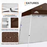 Sunwall / Sidewall for 10x10 Slant Leg Canopy Only, 1 Sidewall - Eagle Peak Custom Canopy Tent