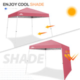 Sunwall / Sidewall for 10x10 Slant Leg Canopy Only, 1 Sidewall - Eagle Peak Custom Canopy Tent