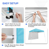 Sunwall / Sidewall for 10x10 Slant Leg Canopy Only, 1 Sidewall - Eagle Peak Custom Canopy Tent