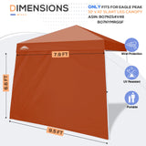 Sunwall / Sidewall for 10x10 Slant Leg Canopy Only, 1 Sidewall - Eagle Peak Custom Canopy Tent