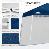 Sunwall / Sidewall for 10x10 Slant Leg Canopy Only, 1 Sidewall - Eagle Peak Custom Canopy Tent