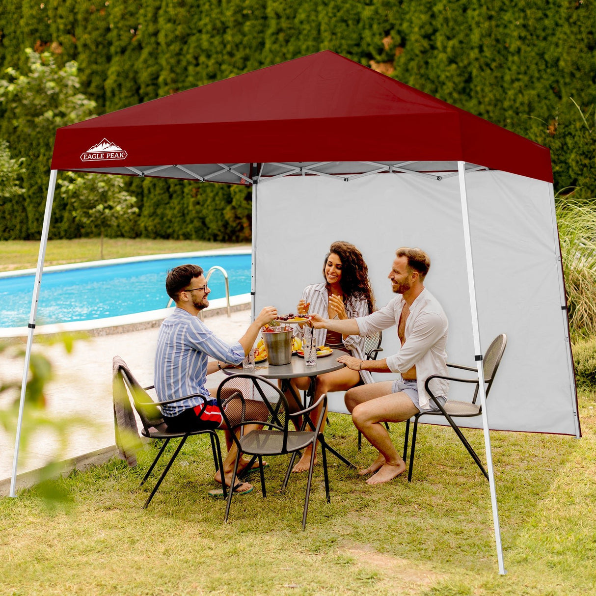 Sunwall / Sidewall for 10x10 Slant Leg Canopy Only, 1 Sidewall - Eagle Peak Custom Canopy Tent