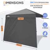 Sunwall / Sidewall for 10x10 Slant Leg Canopy Only, 1 Sidewall - Eagle Peak Custom Canopy Tent