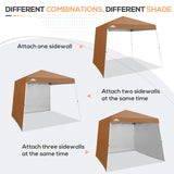Sunwall / Sidewall for 10x10 Slant Leg Canopy Only, 1 Sidewall - Eagle Peak Custom Canopy Tent