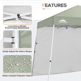 Sunwall / Sidewall for 10x10 Slant Leg Canopy Only, 1 Sidewall - Eagle Peak Custom Canopy Tent