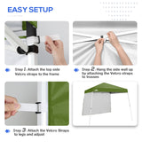 Sunwall / Sidewall for 10x10 Slant Leg Canopy Only, 1 Sidewall - Eagle Peak Custom Canopy Tent