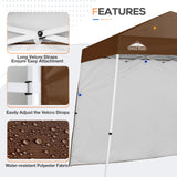 Sunwall / Sidewall for 10x10 Slant Leg Canopy Only, 1 Sidewall - Eagle Peak Custom Canopy Tent