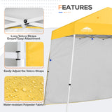Sunwall / Sidewall for 10x10 Slant Leg Canopy Only, 1 Sidewall - Eagle Peak Custom Canopy Tent