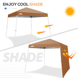 Sunwall / Sidewall for 10x10 Slant Leg Canopy Only, 1 Sidewall - Eagle Peak Custom Canopy Tent