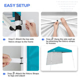 Sunwall / Sidewall for 10x10 Slant Leg Canopy Only, 1 Sidewall - Eagle Peak Custom Canopy Tent