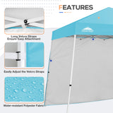 Sunwall / Sidewall for 10x10 Slant Leg Canopy Only, 1 Sidewall - Eagle Peak Custom Canopy Tent
