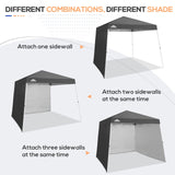 Sunwall / Sidewall for 10x10 Slant Leg Canopy Only, 1 Sidewall - Eagle Peak Custom Canopy Tent