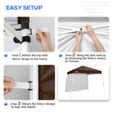 Sunwall / Sidewall for 10x10 Slant Leg Canopy Only, 1 Sidewall - Eagle Peak Custom Canopy Tent