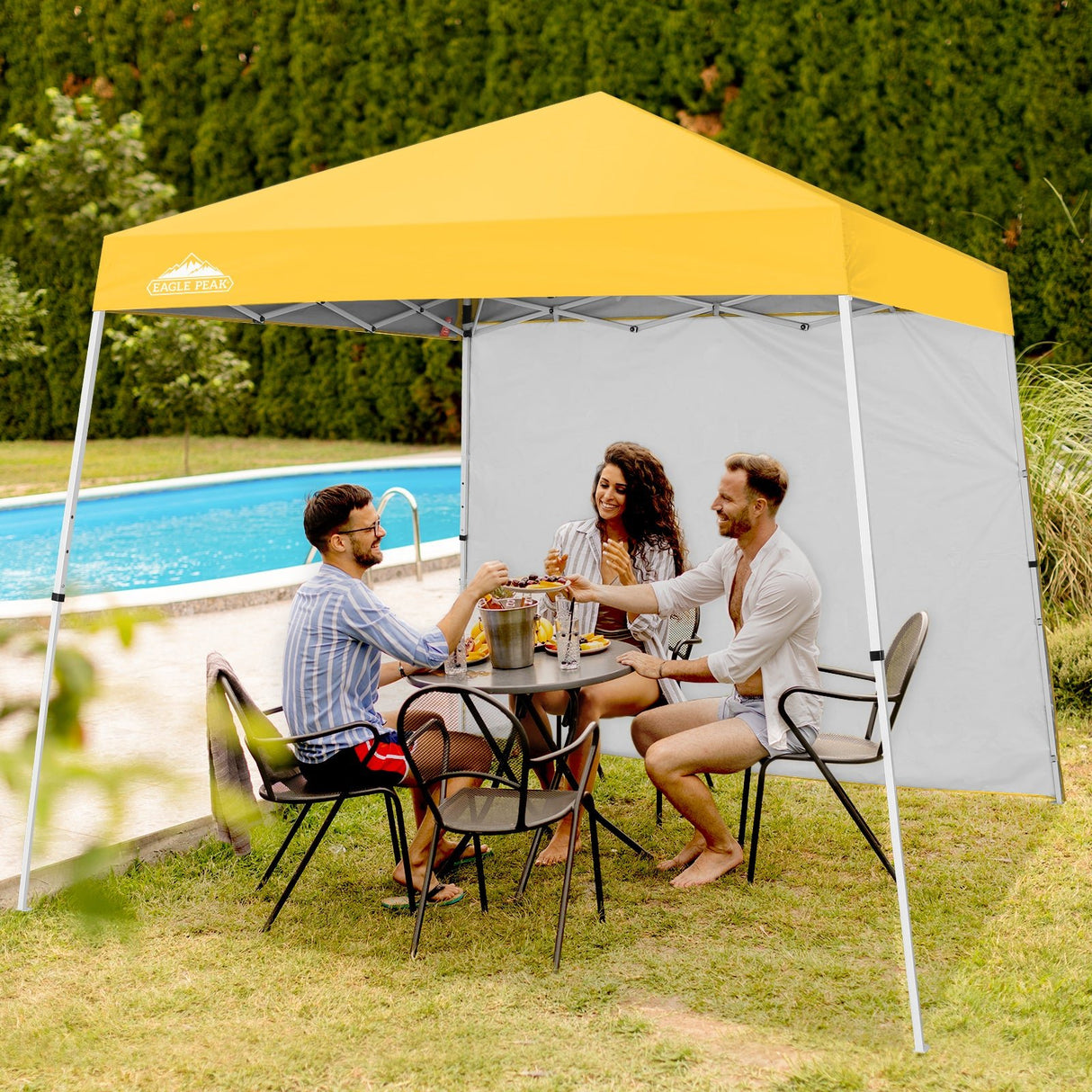 Sunwall / Sidewall for 10x10 Slant Leg Canopy Only, 1 Sidewall - Eagle Peak Custom Canopy Tent