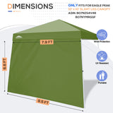 Sunwall / Sidewall for 10x10 Slant Leg Canopy Only, 1 Sidewall - Eagle Peak Custom Canopy Tent