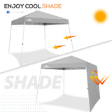 Sunwall / Sidewall for 10x10 Slant Leg Canopy Only, 1 Sidewall - Eagle Peak Custom Canopy Tent