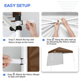 Sunwall / Sidewall for 10x10 Slant Leg Canopy Only, 1 Sidewall - Eagle Peak Custom Canopy Tent