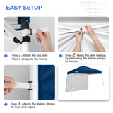 Sunwall / Sidewall for 10x10 Slant Leg Canopy Only, 1 Sidewall - Eagle Peak Custom Canopy Tent