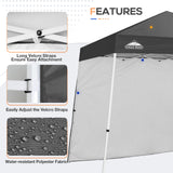 Sunwall / Sidewall for 10x10 Slant Leg Canopy Only, 1 Sidewall - Eagle Peak Custom Canopy Tent