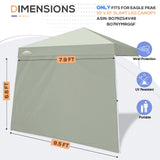 Sunwall / Sidewall for 10x10 Slant Leg Canopy Only, 1 Sidewall - Eagle Peak Custom Canopy Tent