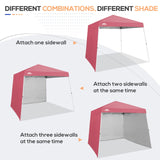 Sunwall / Sidewall for 10x10 Slant Leg Canopy Only, 1 Sidewall - Eagle Peak Custom Canopy Tent