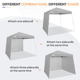 Sunwall / Sidewall for 10x10 Slant Leg Canopy Only, 1 Sidewall - Eagle Peak Custom Canopy Tent