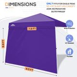 Sunwall / Sidewall for 10x10 Slant Leg Canopy Only, 1 Sidewall - Eagle Peak Custom Canopy Tent