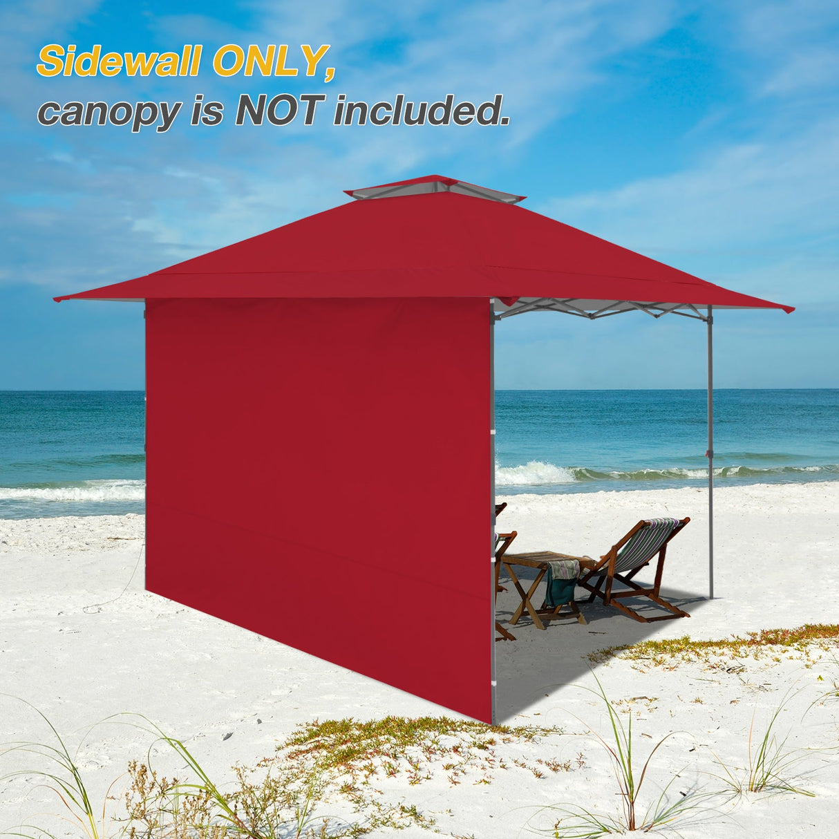 Sunwall / Sidewall for 13x13 ft Straight Leg Canopy - Eagle Peak Custom Canopy Tent