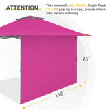 Sunwall / Sidewall for 13x13 ft Straight Leg Canopy - Eagle Peak Custom Canopy Tent
