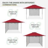 Sunwall / Sidewall for 13x13 ft Straight Leg Canopy - Eagle Peak Custom Canopy Tent