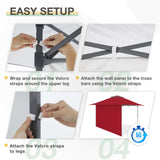 Sunwall / Sidewall for 13x13 ft Straight Leg Canopy - Eagle Peak Custom Canopy Tent