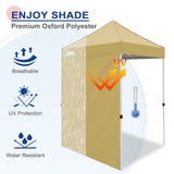 Sunwall / Sidewall for 5x5 ft Straight Leg Canopy only 1 Sidewall - Eagle Peak Custom Canopy Tent