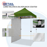 Sunwall / Sidewall for 5x5 ft Straight Leg Canopy only 1 Sidewall - Eagle Peak Custom Canopy Tent