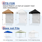Sunwall / Sidewall for 5x5 ft Straight Leg Canopy only 1 Sidewall - Eagle Peak Custom Canopy Tent