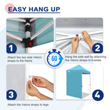 Sunwall / Sidewall for 5x5 ft Straight Leg Canopy only 1 Sidewall - Eagle Peak Custom Canopy Tent