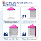 Sunwall / Sidewall for 5x5 ft Straight Leg Canopy only 1 Sidewall - Eagle Peak Custom Canopy Tent
