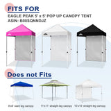 Sunwall / Sidewall for 5x5 ft Straight Leg Canopy only 1 Sidewall - Eagle Peak Custom Canopy Tent