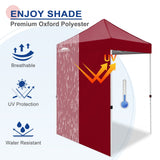 Sunwall / Sidewall for 5x5 ft Straight Leg Canopy only 1 Sidewall - Eagle Peak Custom Canopy Tent