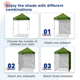 Sunwall / Sidewall for 5x5 ft Straight Leg Canopy only 1 Sidewall - Eagle Peak Custom Canopy Tent