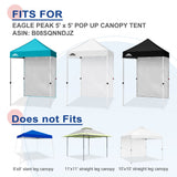 Sunwall / Sidewall for 5x5 ft Straight Leg Canopy only 1 Sidewall - Eagle Peak Custom Canopy Tent