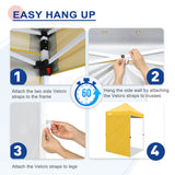 Sunwall / Sidewall for 5x5 ft Straight Leg Canopy only 1 Sidewall - Eagle Peak Custom Canopy Tent